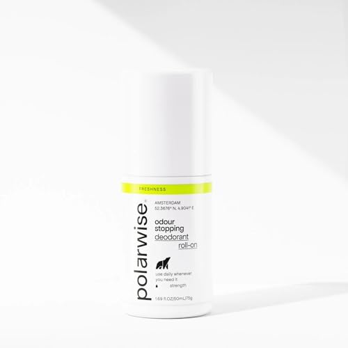 Polarwise Deodorant – Antibakterielles Deodorant gegen Körpergeruch – mit Zitrusduft für langanhaltende Frische – 50 ml