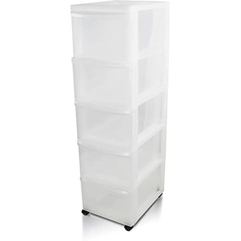 Torre de almacenamiento Iris Ohyama con 5 cajones de 15L Cover