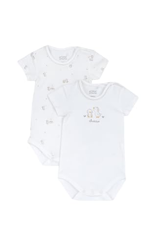 Chicco, Body recém-nascido com abertura no ombro, desenhado na Italy, roupa bebé 0-24 meses, ideia presente de nascimento