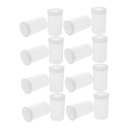 ARTIBETTER 200pcs Plastic Film Canister Holder Empty Camera Reel Containers Containers Coins Storage Case with Lids for Storing Small Accessories Keys Art Beads