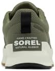 Sorel Women's Out N About LLL Waterproof Low Sneakers - Stone Green, Sea Salt - Size 8 | Image 1