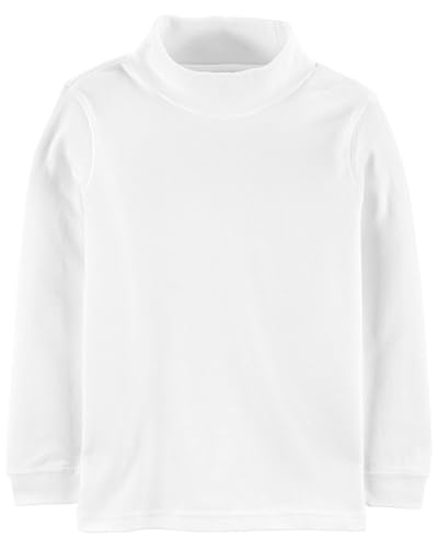 Image of Carter's Baby Girls' Cotton Turtleneck