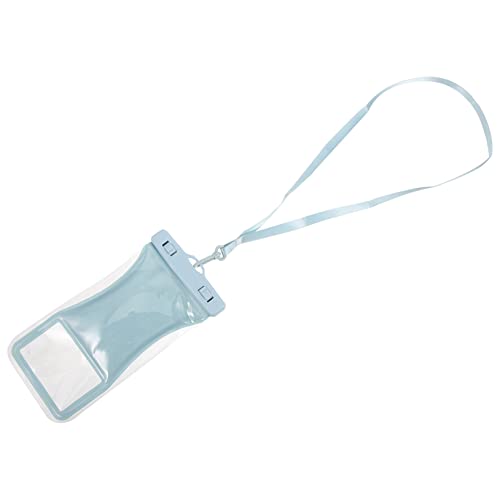 Levemolo Waterproof Phone Pouch Floating Case for Mobile Phone Dry Bag for Swimming Fishing Beach Necessity Scratch Protection Sky-Blue