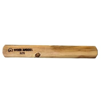 Amicus Mordedor Brinquedo Sustentável de Madeira do Café Wood Amicus para Cães, Médio 20cm