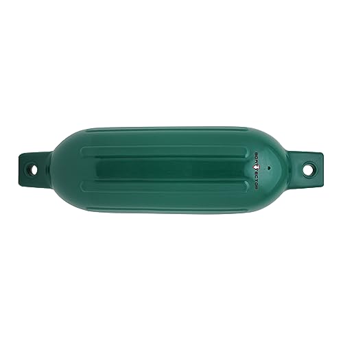Image of Extreme Max 3006.7456 BoatTector Fender Value 2-Pack, 6 inch x 22 inch - Forest Green