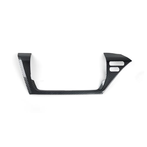 Image of Car Air Vent Frame Center AC Trim Carbon Color ABS Decal Sticker Compatible with 8th Gen Toyota Camry XV70 Accessories - for 2021-2024 ONLY