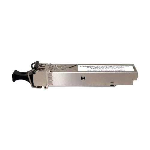 Image of Eaton Tripp Lite Series 1000BASE-SX SFP Transceiver Module, LC Duplex Multimode Fiber MMF, 1.25 Gbps, 850 nm, 1804 Feet / 550 Meter Length, 3-Year Warranty (N286-01G-SX-G)