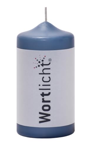 Candela con scritta "Das Licht für dich