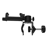 HEALSOPTHY スマホクリップホルダー 多機能可能スマートフォン固定スタンド 転 携帯電話対応三脚用セルフィースティック用 ライブ配信 動画撮