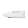 AJVANI Mens Teens Comfort Espadrilles Casual Beach Summer Canvas Shoes Size 7 41 White #1
