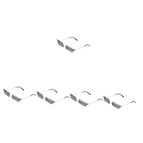 Soleil sans monture flamme lunettes de festival SOIMISS pack 5 paires mixtes
