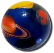 Solar System Marble 35mm Boxed Art Glass Shooter by Shasta Visions