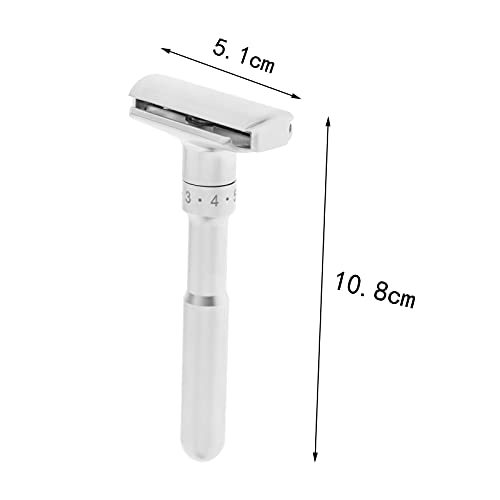 Image of MeadawgsAdjustable Safety Razor Zinc Alloy Classic with 5 Blades for File Hair|Health & Beauty | Shaving & Hair Removal | Razors & Razor Blades |5 Piece Blades