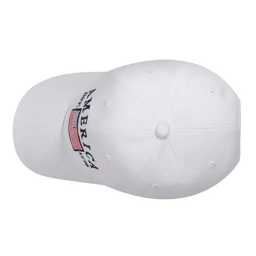 Image of IIN American Flag Baseball Cap for Men Women Low Profile USA Army Tactical Operator Military Plain Dad Hat