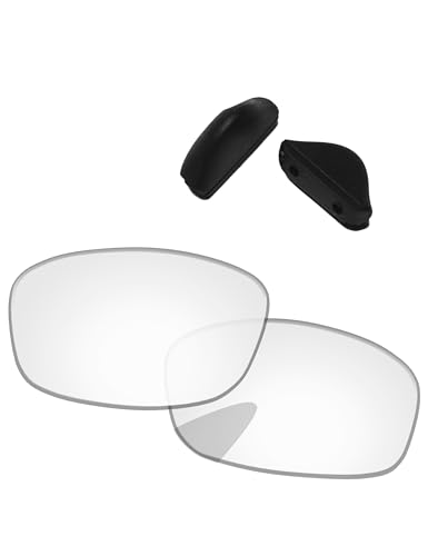 Image of Replacement Lenses & Nose Pads for Oakley Fives Squared(4+1) OO9238 54mm - Precise Fit, UV Block, Impact Resistant