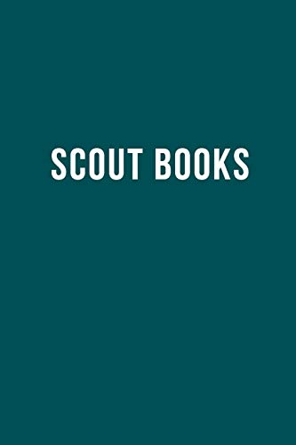 SCOUT BOOKS: Unlined Notebook for Scout (6x9 inches), for Summer Camp, Gift for Kids or Adults, Scout Journal Notebook