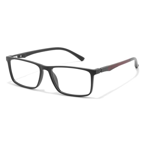 KUKU VISION Okulary blokujące niebieskie światło dla kobiet i mężczyzn Lekkie okulary przeciwzmęczeniowe, Okulary filtrujące niebieskie światło Okulary do gier (Czarny)