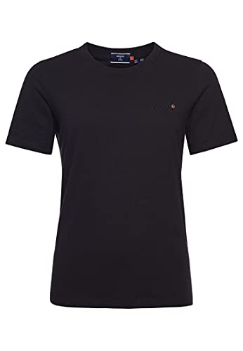Image of Superdry Women's Orange Label Tshirt Ns T-Shirt Not Applicable, Black, 8