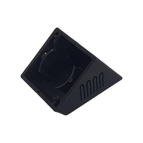 Fraos Shelly Halterung für Shelly Wand Tisch oder Wand, Winkel 35 Grad, Schwarz - 3D-gedruckt mit Möglichkeit zur Wandmontage