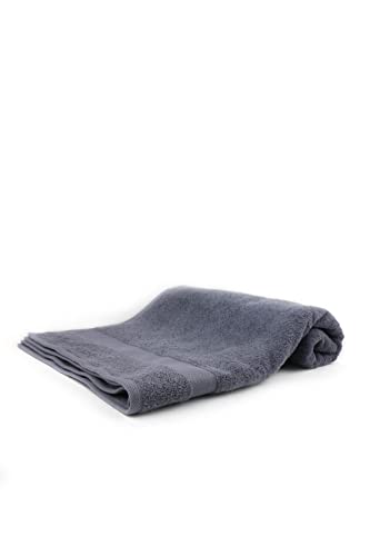 Taka Fabrics 1 Piece Wave Collection Ultra Soft and Highly Absorbent 100% Turkish Cotton Towels Bath, Hand, Kicthen Facecloth Sauna Pool Guest Towels Sets (140x70cm-1 Piece, Indigo)
