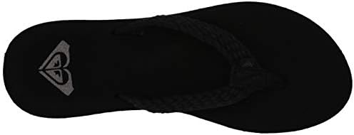 Roxy Women's Porto Sandal Flip Flop, Black 20, 8 M US | Image 4