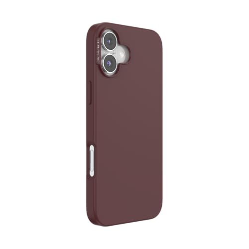 Image of PopSockets iPhone 16 Plus Case Compatible with MagSafe, Phone Case for iPhone 16 Plus, Wireless Charging Compatible, Case Only, Cute Oxblood