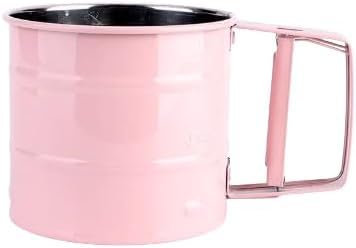 Setaccio per pasticceria a maglia fine, setaccio per farina per la cottura, setaccio in acciaio inox per la cottura, setaccio a doppio strato a maglia fine, setaccio per farina a manovella, setaccio a