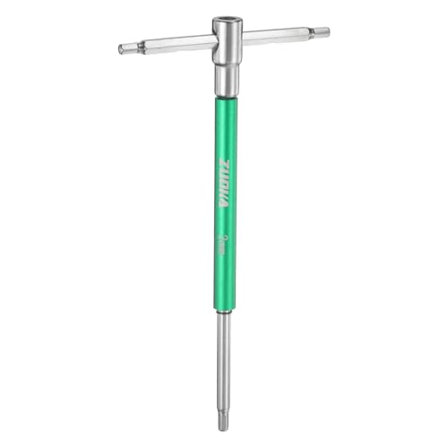 Image of sourcing map Sliding T-Handle Hex Key Wrench 3mm Metric 3-Way Free Sliding Handle Spinner Sleeves CR-V Steel Hex Wrench for DIY Home Repair