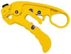 Adjustable Cat 7/6a/6/5e UTP/STP Stripper, Yellow., Mfr: FWTS45-S01YL-A