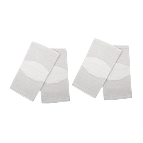 POPETPOP 2 Pack High Elastic Fitness Kneecap Pads Breathable Protective Sleeve for Sports Climbing Hiking