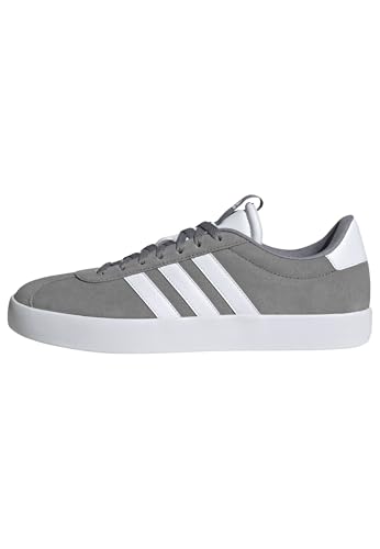 adidas Homme VL COURT 3.0 SHOES, Grey Three / Cloud White / Cloud White, 43 1/3 EU