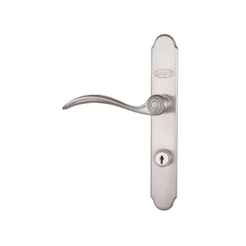 Larson QuickFit Curved Door Handle Curved Handle - Brushed Nickel