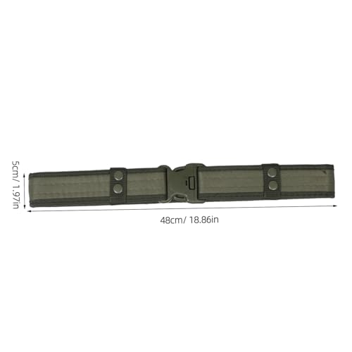 2pcs Canvas Webbing Belt For Students Boys Adjustable Waistband Outdoor Multifunctional Belt For Camping Hiking Gear2