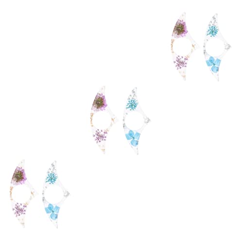 Support de page avec fleurs séchées pour éviter les crampes et lire à une main facilement