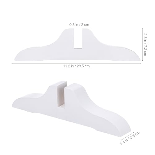 Socles de séparation paravents pliables en bois massif blanc intérieur