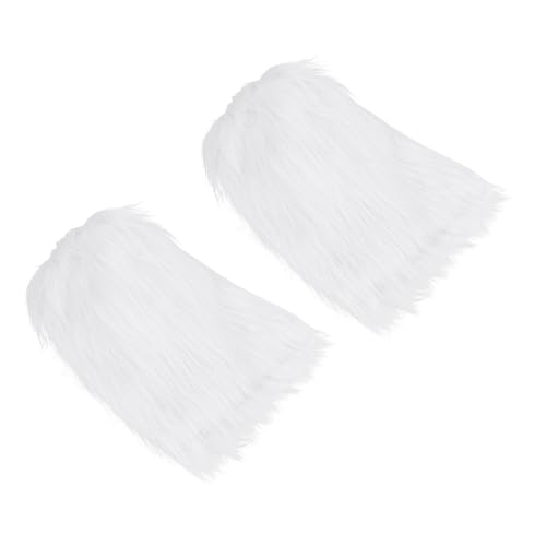 TINAYAUE Kinder Wärmende Beinlinge Mädchen Kunstpelz Beinwärmer Weiche Beinwärmer Warme Abdeckung Stiefel Flauschige Fell-Beinstulpen Hautfreundlich Legwarmers für Herbst, Winter