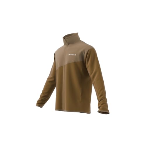 Image of adidas Men's Terrex Multi Full-Zip Fleece Hiking Jacket