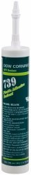 Dow Corning Plastic Adhs10.1oz Blk Dow Corning Rtv Sealant