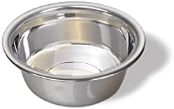 Van Ness Pets Small Lightweight Stainless Steel Dog Bowl, 16 OZ Food And Water Dish