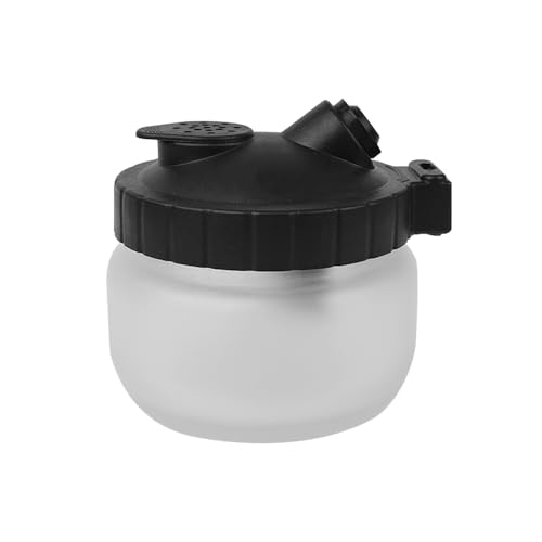 Tiardey Reinigungsglasfilter Glasglas Glasreinigungsglas mit Ständer Reinigungsset Reinigungsglas mit Ständer, Nadel- und Bürstenzubehör, professionelles Reinigungsset-Werkzeug