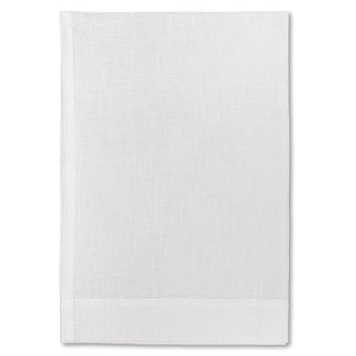 Descrizione: asciugamano lino 100% puro lino Made in Italy, ideale per bagno sobrio, elegante e luminoso.