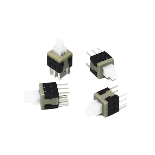 Micro-interrupteur tactile 8x8 interrupteurs à boutons 6 broches à verrouillage automatique