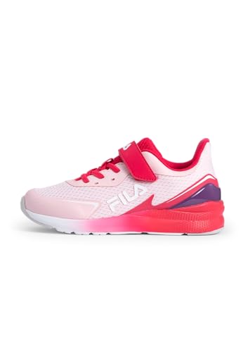 Fila Crusher V Kids Sneaker, Powder Pink-Azalea, 32 EU, Azalea Rosa in Polvere, 32 EU