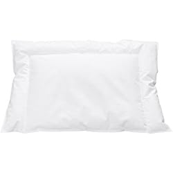 Almohada Plana Böhmerwald 169600-39 - Almohada Plana, 40 x 60 cm, 90% de plumón y 10% de Plumas, Color Blanco