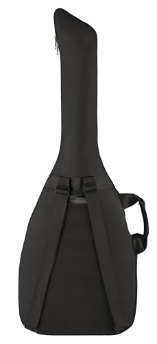 Image of Fender Electric Guitar Gig Bag, Padded Guitar Case with a Comfortable Two-Piece Handle and Ergonomic Backpack Straps, Black (Pack of 8)