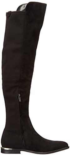 Calvin Klein Women's Rania Over-The-Knee Boot, Black Suede 002, 8 #TOP5