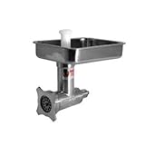 Size 12 Meat Grinder Attachment for Hobart A200 D300 A200t H600 A120 Mixer Plus Three Sausage Stuffer Tubes Stainless Steel by Alfa