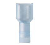 Ancor 221418 Marine Grade Electrical Nylon Insulated Double Crimp Funnel Entry Fully Insulated Disconnects with Insulation Grip (Female, 16 to 14-Gauge, 100-Pack)