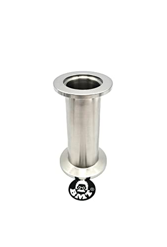 Image of bmotiontech Full Nipple with KF25 NW25 Flange Straight Tube (KF25 75mm)