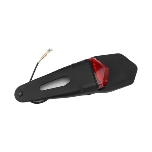 Clignotant arrière et feu stop LED 12V étanche pour plaque immatriculation moto